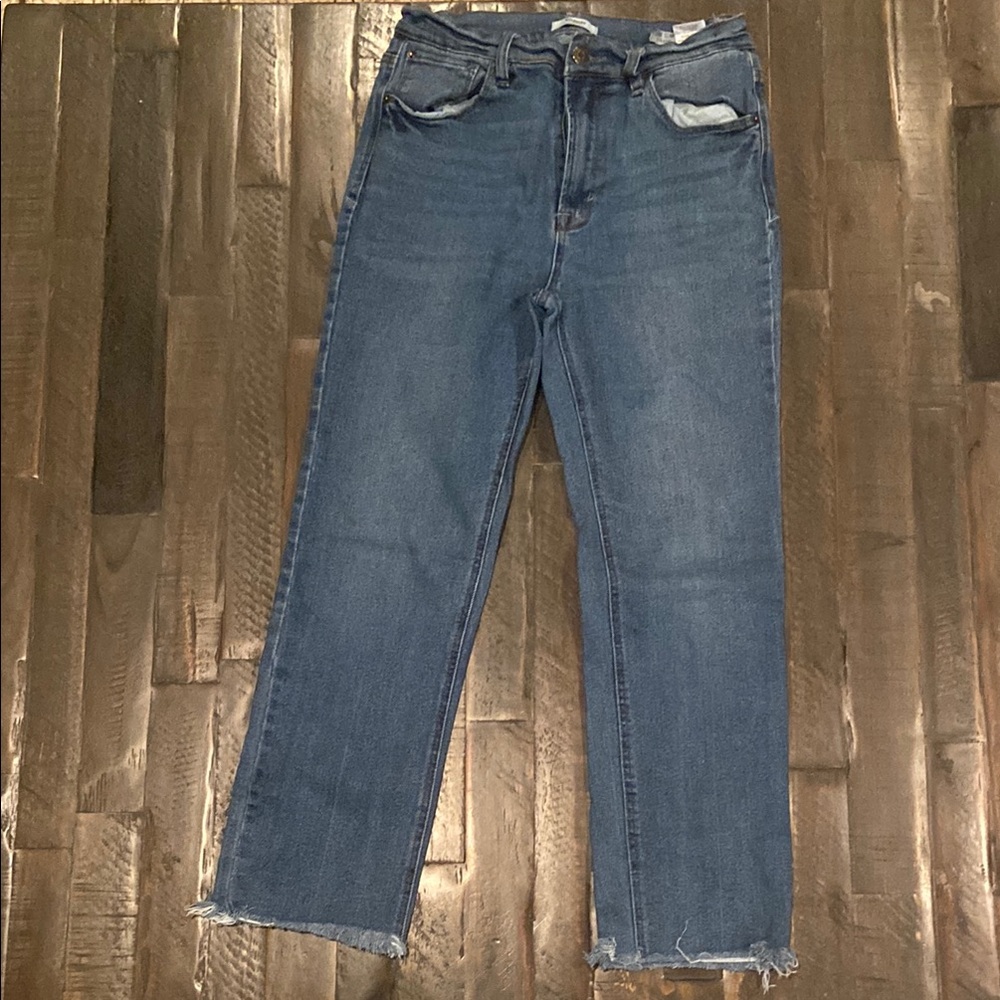 Kensie Blue Ankle & Cropped Jeans
